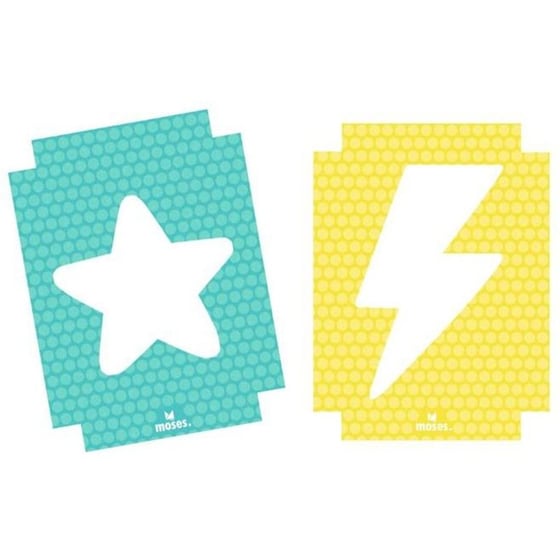 Καρφίτσες&nbsp;Moses Art&nbsp;3D&nbsp;Rainbow image 2