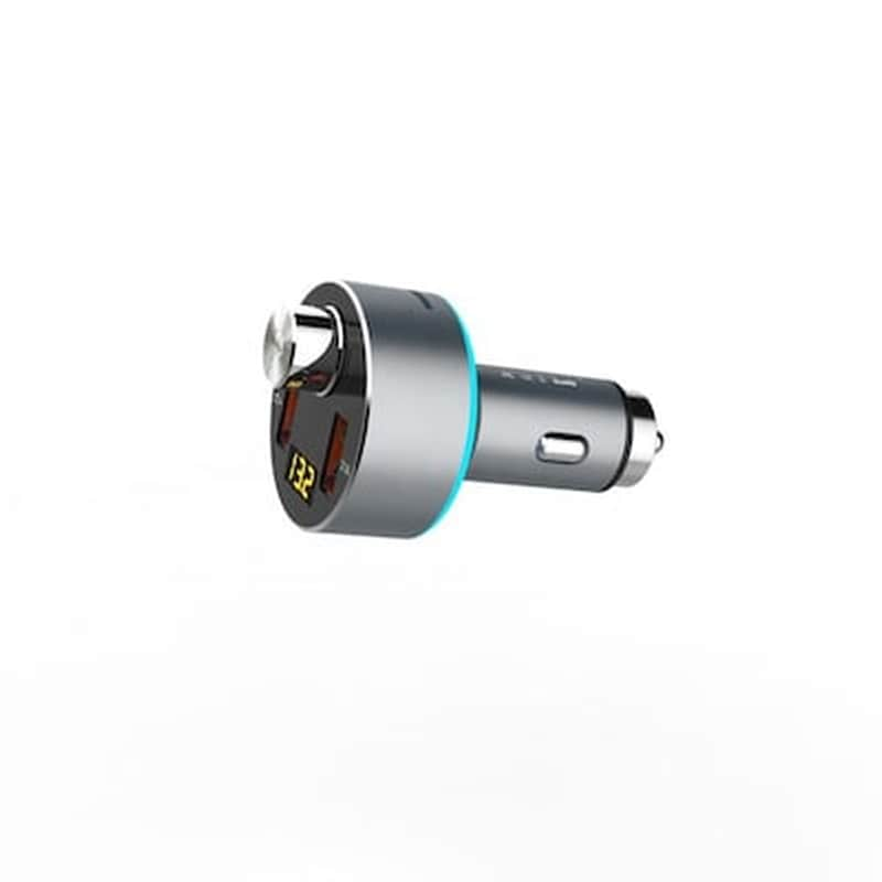 Mini Bluetooth Mp3 Player Και Φορτιστής 2 X Usb 2a Αυτοκινήτου - Car Fm Transmitter Ezra Bcr01 φωτογραφία