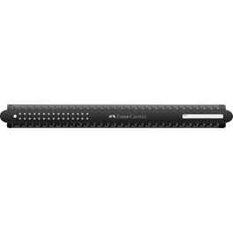 Χάρακας Faber-Castell Dots Breakresistant Μαύρο/Μπλε 30 cm (1 Τεμάχιο)