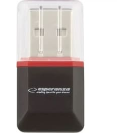 Esperanza EA134K MicroSD Card Reader Μαύρο