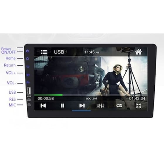 Oem Mp5-9008 Hχοσύστημα Αυτοκινήτου Universal 1DIN 9" - Μαύρο image 4