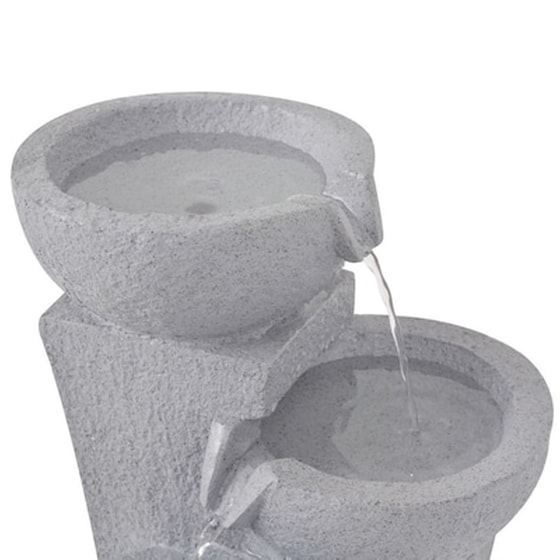 Vidaxl Σιντριβάνι Εσωτερικού Χώρου Με Φωτισμό Led Από Συνθετική Ρητίνη image 4