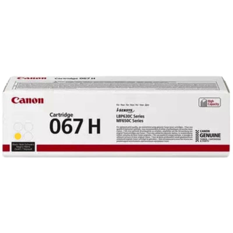 Toner Canon 067H 5103C002 - Yellow CANON