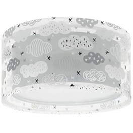 Παιδικό Φωτιστικό Οροφής Ango Clouds Πλαφονιέρα 41416E - Γκρι