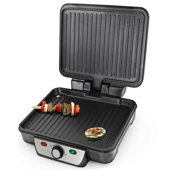 ESPERANZA Contact Grill Provolone EKG007 2000 W Ασημί Τοστιέρα Γκριλιέρα image 2