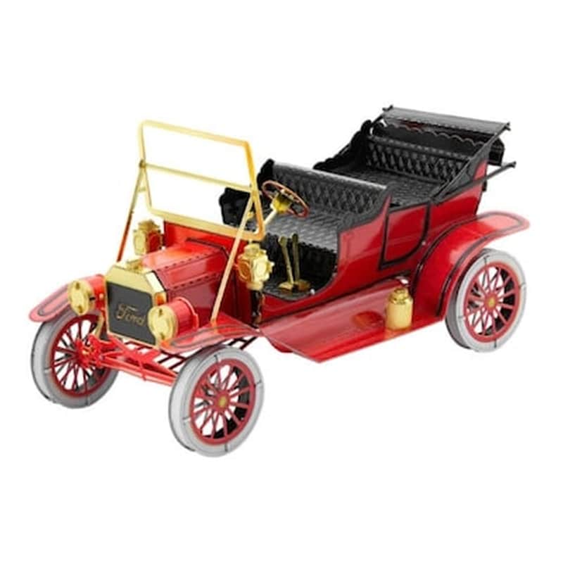 1908 Ford Model-t Red/gold Metal Earth 3d Puzzle