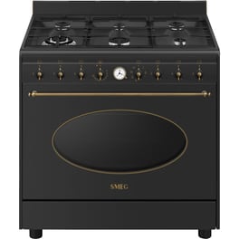 Κουζίνα Αερίου SMEG CO96GMA9 115Lt Μαύρο