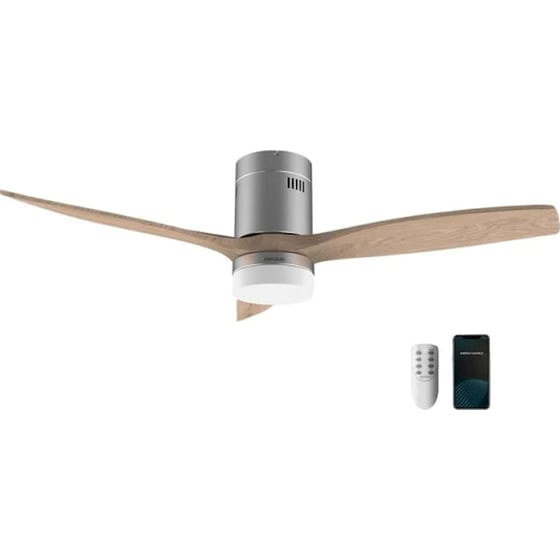 CECOTEC Energysilence Aero 5600 Steel 40W 132cm με Φως και Τηλεχειριστήριο Ανεμιστήρας Οροφής image 0
