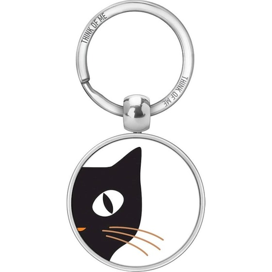 Μπρελόκ GNF Thinkofme Μαύρη Γάτα image 0