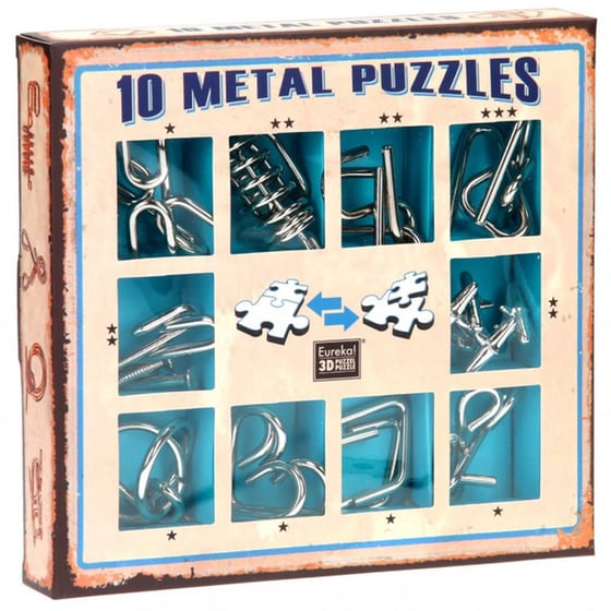 10 Metal Μπλε Γρίφος (Μαθηματική Βιβλιοθήκη) image 1