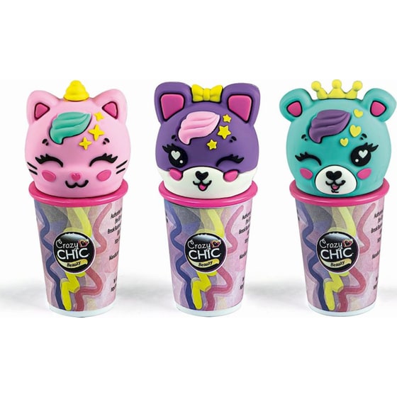 Clementoni Crazy Chic Παιδικό Lip Balm Happy Animals 1 Τμχ - Τυχαία Επιλογή Σχεδίου image 1