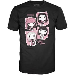 Funko Pop! Tee: Black Pink - Shut Down Μαύρο T-Shirt (XL)