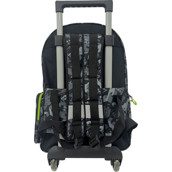 Τσάντα Τρόλεϋ Δημοτικού Gim Minecraft Camo Terra image 2