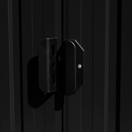 Vidaxl Αποθήκη Κήπου Ανθρακί 257 X 990 X 181 Εκ. Γαλβανισμένο Ατσάλι image 4