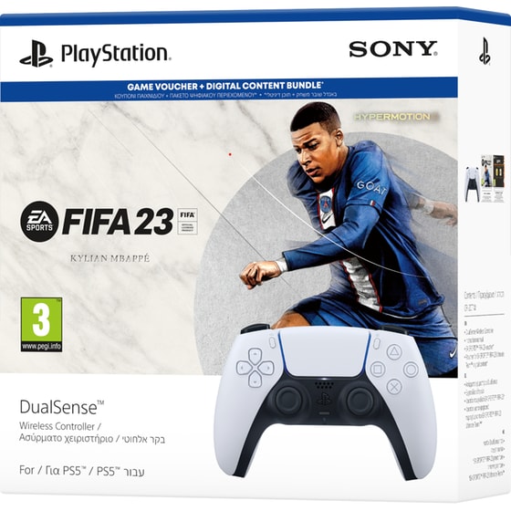 FIFA 23 Bundle Sony PS5 DualSense Wireless Controller - Ασύρματο Χειριστήριο - Λευκό image 3