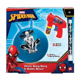 Παιχνιδολαμπάδα Boing & Bubble Gun Spiderman