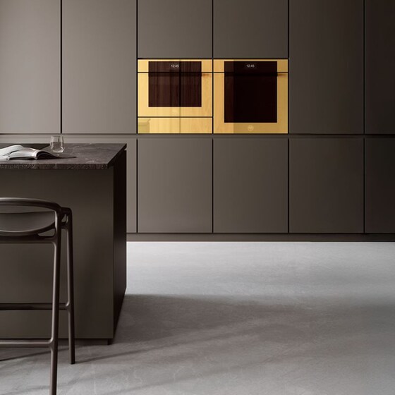 BERTAZZONI FMOD6117PTG3 76 Lt Χρυσό Καθρέφτης Εντοιχιζόμενος Φούρνος Άνω Πάγκου image 2