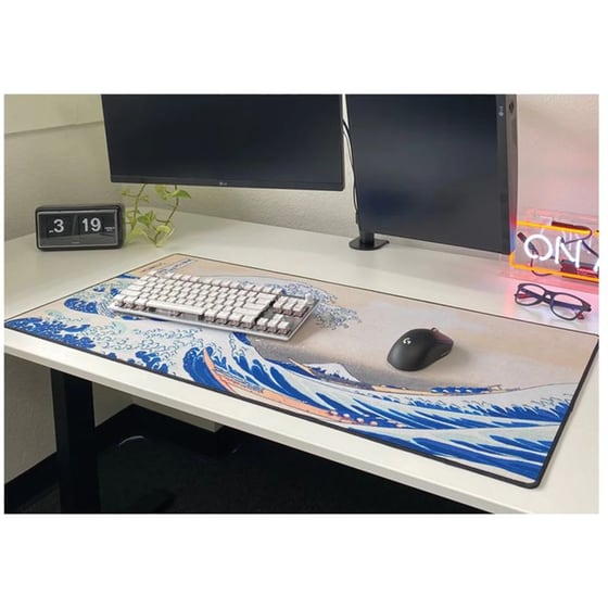 Erik Hokusai Gaming Mouse Pad XXL 800 mm Πολύχρωμο image 1