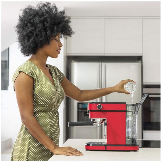 CECOTEC CEC-01586 Cafelizzia 790 Shiny PRO 1350 W 20 bar Κόκκινο Μηχανή Espresso image 5