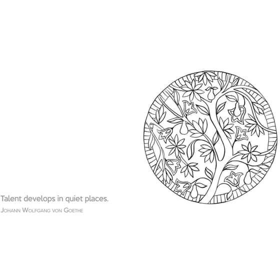 Little Book of Calm Colouring image 1