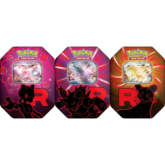 Pokémon TCG: Team Rocket Tin 1 Τμχ - Τυχαία Επιλογή Σχεδίου image 0