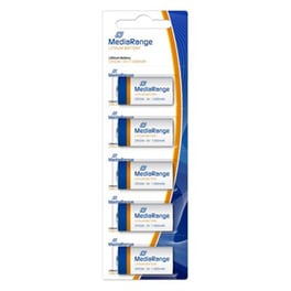 Μπαταρία Λιθίου Mediarange Cr123a 3v (5 Pack) (mrbat150)