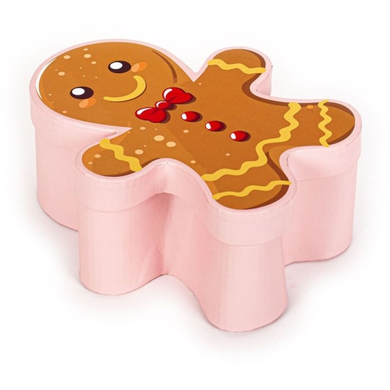 Κουτί Διακοσμητικό Tri-Coastal Gingerbread Man Xmas image 1