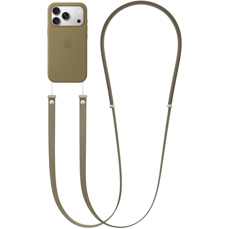 Λουράκι Λαιμού Apple Crossbody Strap για Apple iPhone - Olive