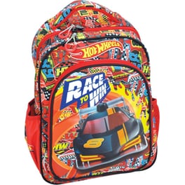 Τσάντα Πλάτης Προσχολική GIM Hot Wheels Race to Win