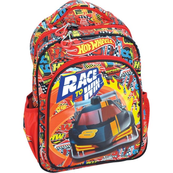 Τσάντα Πλάτης Προσχολική GIM Hot Wheels Race to Win image 0