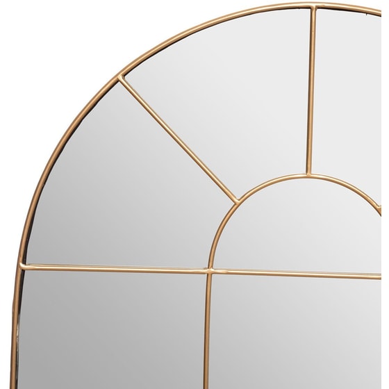 Διακοσμητικός Καθρέφτης Τοίχου Spitishop 54x74 cm - Χρυσό image 1