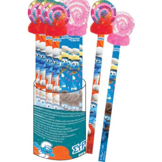 Μολύβι Gim Smurfs HB (1 Τεμάχιο) image 0