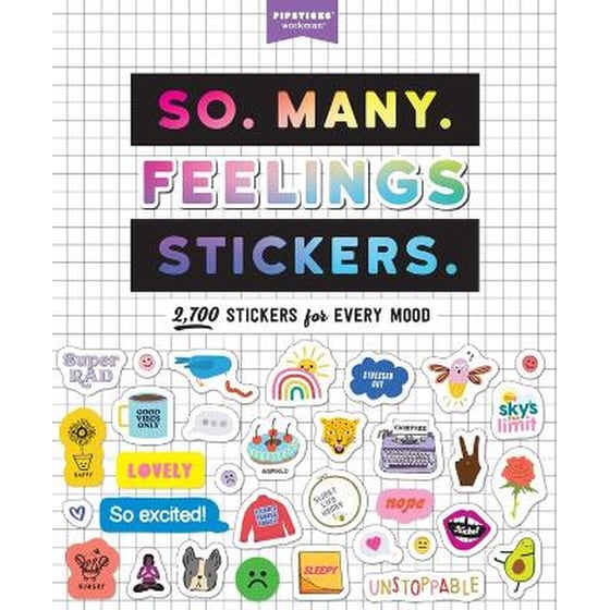 So. Many. Feelings Stickers. image 0