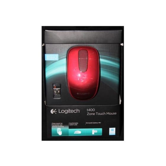 Ασύρματο Ποντίκι Logitech Zone Touch T400 Red Velvet image 5