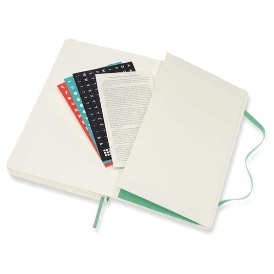 Ημερολόγιο Moleskine 2022 12M Εβδομαδιαίο Large Soft Πράσινο image 5