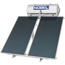 Ηλιακός Θερμοσίφωνας NOBEL Classic Inox 160L/3τμ Διπλής Ενέργειας Κεραμοσκεπής