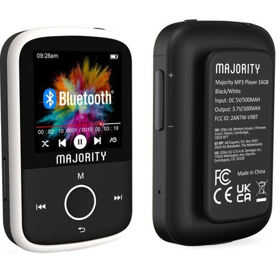 MP3 Player Majority MP3 GO 16GB - Μαύρο image 0