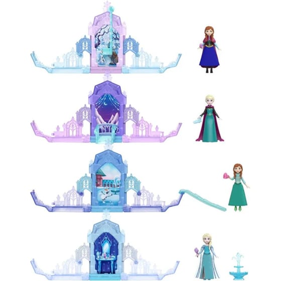 Μίνι Κούκλες - Pop Up Disney: Frozen Παγωμένο Παλάτι image 1