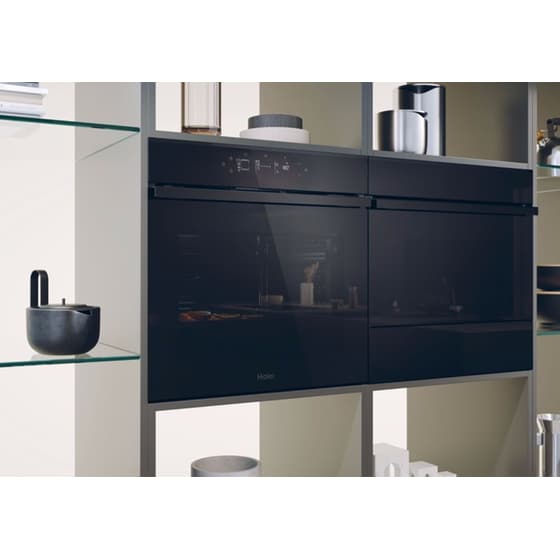 HAIER H6 ID66G3HTB 78 Lt Μαύρο Εντοιχιζόμενος Φούρνος Άνω Πάγκου image 11
