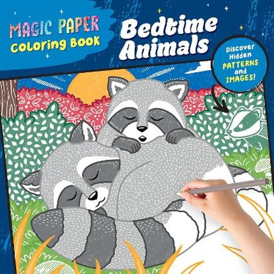 Magic Paper Coloring Book: Bedtime Animals image 0