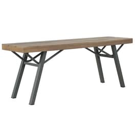 Παγκάκι Κήπου VidaXL από Μασίφ Ξύλο Ακακίας 120x31x45 cm - Καφέ