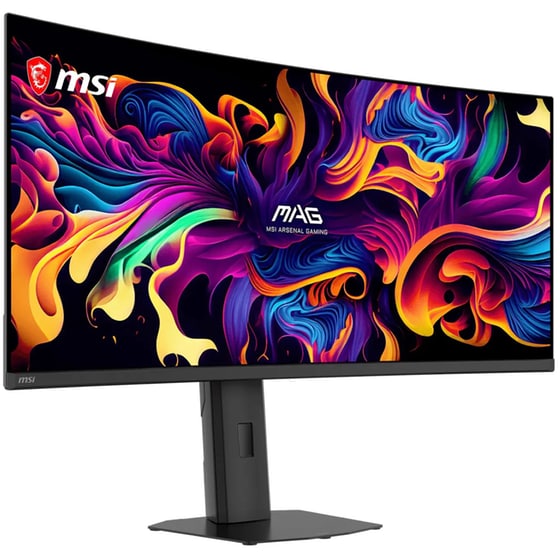 MSI MAG 341CQP X28 Gaming Monitor 34.18" UWQHD OLED Curved 280HZ 0.03ms image 1