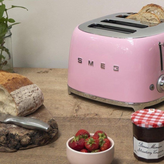 SMEG TSF03PKEU 4 Θέσεων 2000W Ροζ Φρυγανιέρα image 5