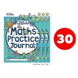 White Rose Maths Practice Journals Year 2 Workbooks: Pack of 30