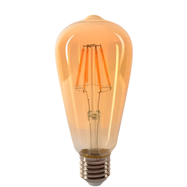 Λαμπτήρας LED Τύπου Edison Vito E27 ST64 Filament 8W 2500K - Θερμό Λευκό