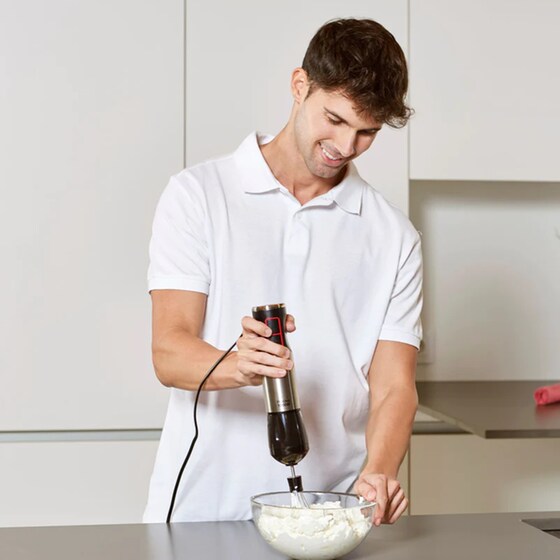 Σετ Ραβδομπλέντερ SOLAC CHEF BA5607 1000 W Inox image 3