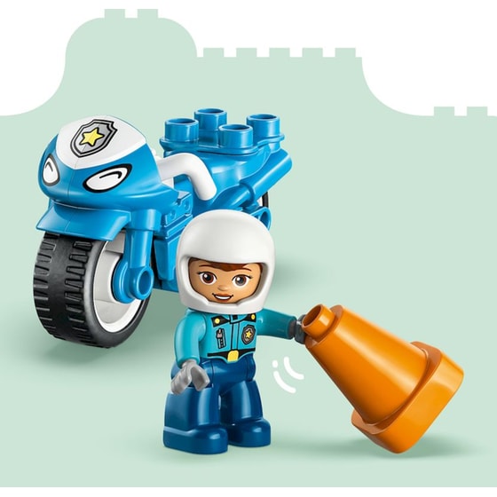 LEGO® DUPLO® Town Μπλε Αστυνομική Μοτοσικλέτα (10471) image 7