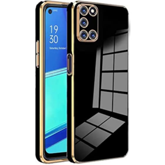 Θήκη Samsung Galaxy A31 - Bodycell Gold Plated - Μαύρο image 0