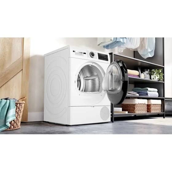 BOSCH WQG24201GR 9 kg με Αντλία Θερμότητας Λευκό Στεγνωτήριο Ρούχων image 11