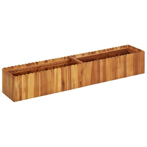 Vidaxl Ζαρντινιέρα Υπερυψωμένη 150 X 30 X 25 Εκ. Μασίφ Ξύλο Ακακίας image 1